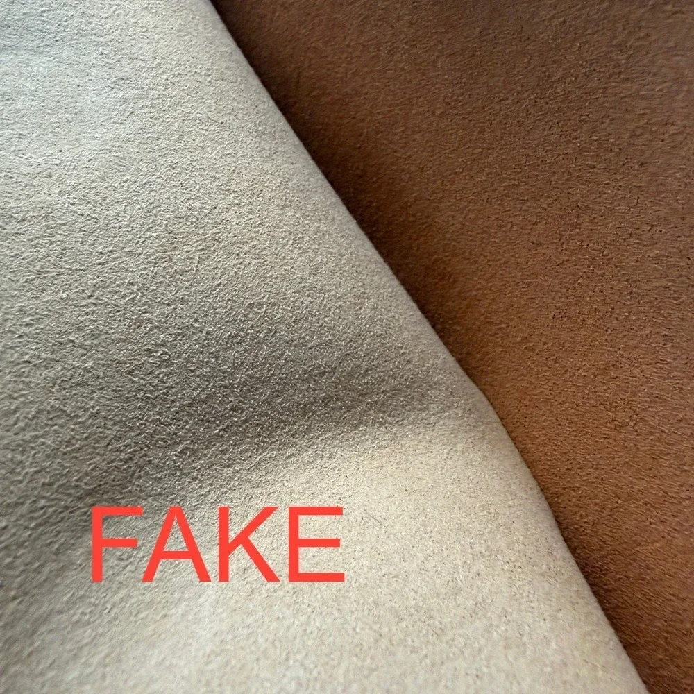 Don't buy a FAKE Tory Burch Lee Radziwill Suede/Leather double bag!